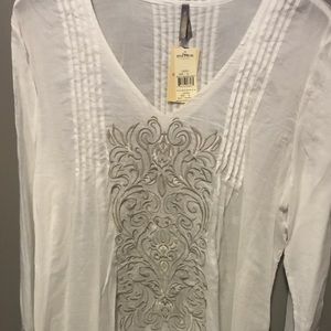 Sheer tunic